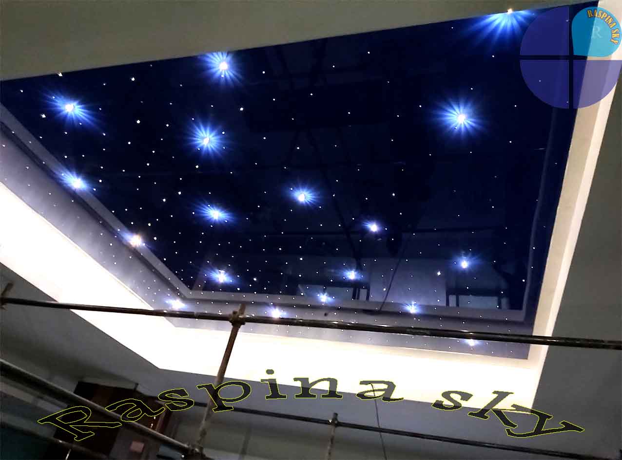 سقف کشسان لاکی همراه با فیبر نوری